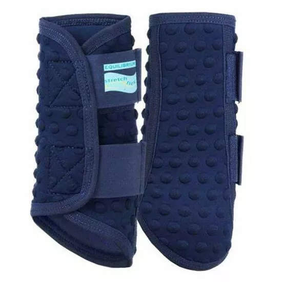Equilibrium Stretch & Flex Flatwork Wrap NAVY BLACK - MED, Lge or XL - CLEARANCE