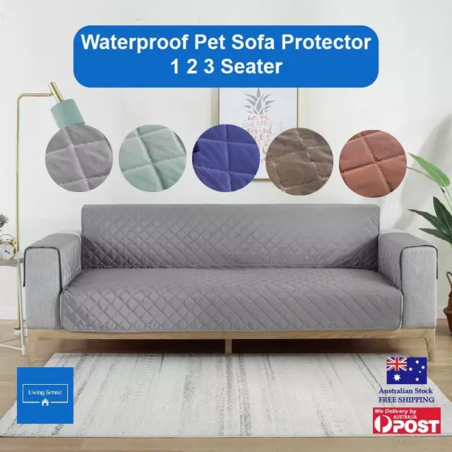 Sofa Cover Pet Protector Couch Dog Covers Seater Lounge Quilted Slipcover