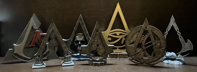 CUSTOM 3D PRINTED Assassins Creed Emblems - NEW SHADOWS EMBLEM! $20.00 ...