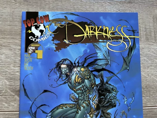 The Darkness #1 Top Cow Comics 1996 1st Series 1st Print VG Comic Book 3