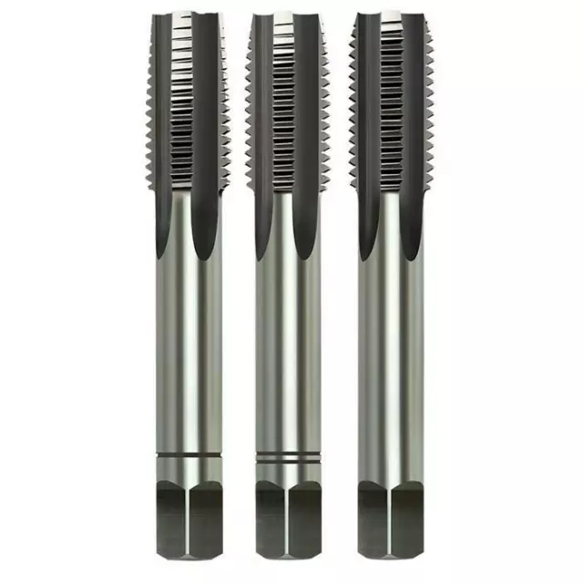 Pack of 2 Hand Tap Set M24 Metric Coarse Carbon (3 Taps) Bottom Int. Taper Alpha