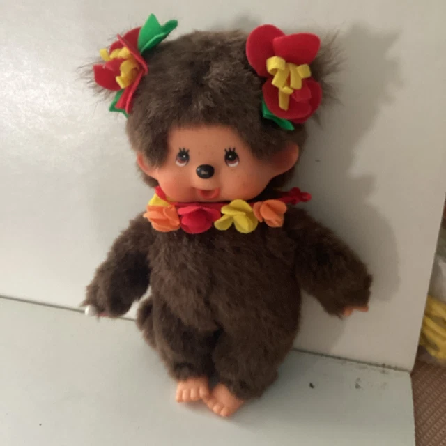 VINTAGE AJENA PELUCHE GRAND-PÈRE PAPI PAPY KIKI LE VRAI 80s Monchhichi