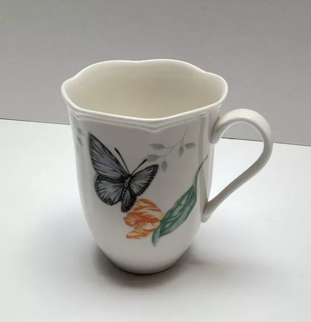LENOX BUTTERFLY MEADOW Fine China Tea Cup Eastern Tailed Blue