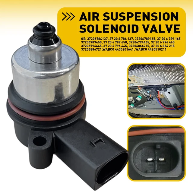 NEW AIR SUSPENSION Compressor Solenoid Valve For BMW F01 F02 F07 GT F11 ...