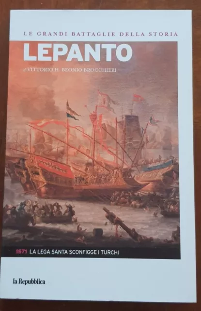 Le Grandi Battaglie della Storia Vol. 4 LEPANTO la Repubblica 2023 BR/5