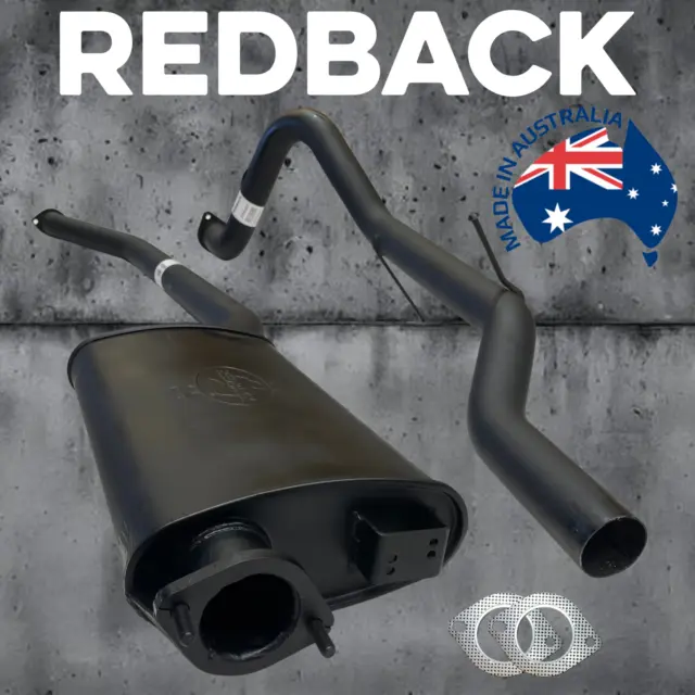 2.5" Redback Cat Back Exhaust for AU Falcon Ute 4.0L 6 Cyl With Tail Pipe Rear