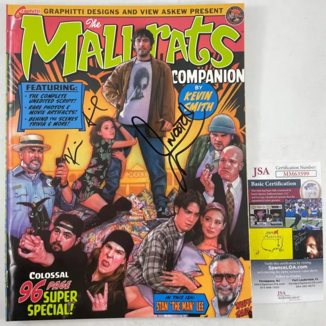 Kevin Smith & Jason Mewes Signed Mallrats Complete Script Companion JSA COA