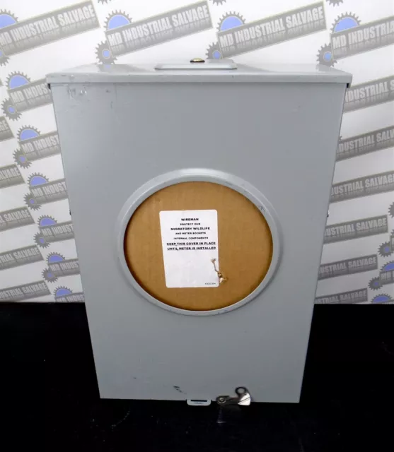 Durham - 200A - 600V,1 Ph,4 Mâchoire - Mètre Douille - MTT83395C-VP02 - Neuf * /