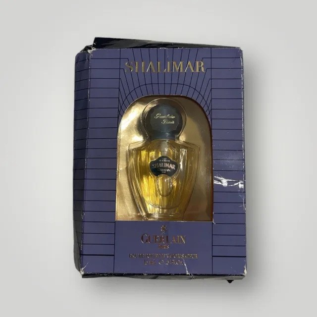 Vintage Guerlain Paris ‘Shalimar’ Eau De Toilette Spray Perfume .5 fl oz/15ml