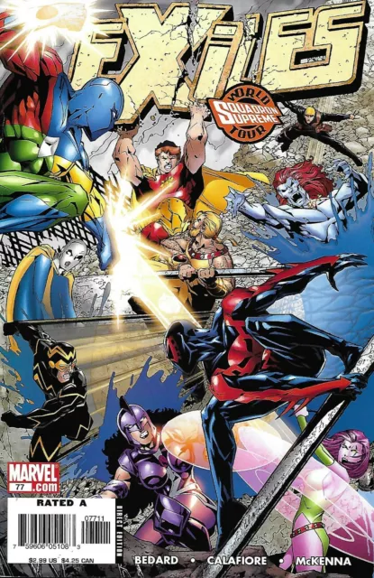 Exiles Comic 77 Cover A First Print 2006 Tony Bedard Jim Calafiore McKenna