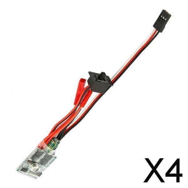 4X 30A Brushed ESC Electronic Speed Controller For RC Car Truck Boat Tank