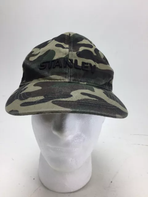 STANLEY Tools Green CAMO Camouflage Baseball TRUCKER Hat Cap Snap Back Handy wow