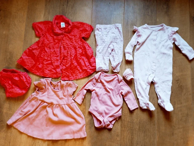 Baby girl clothes bundle 0-3 months
