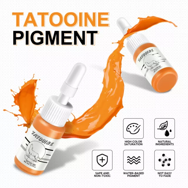 Tattoo Tinte 40 Farbe Set Komplette Malerei Pigment Tattoo Kit Long Lasting 3