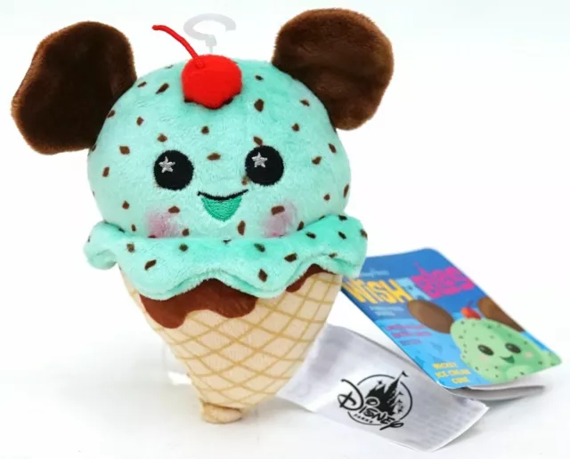 Disney Parks Wishables Parks Food Series 1 Plush - Mickey Ice Cream Cone