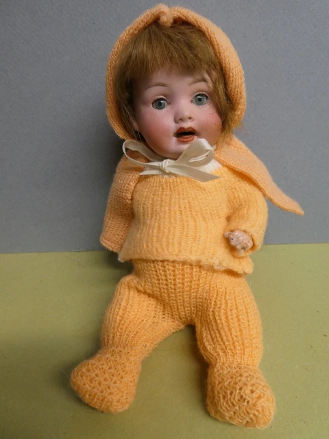 Poupée Ancienne Armand Marseille - Bébé Caractère Moule 990, Hauteur 44 Cm