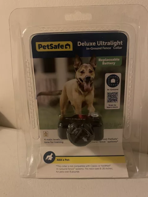 PetSafe PUL-275 In-Ground Deluxe Ultralight Receiver Collar Factory Sealed