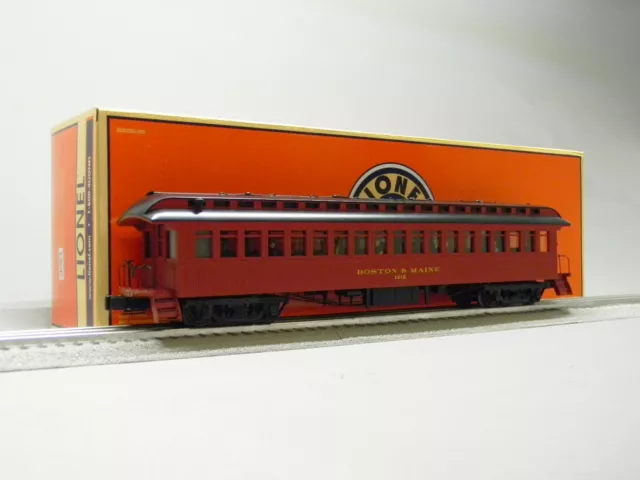 LIONEL BOSTON & MAINE RAILROAD WOOD COACH 2 PACK #1 O GAUGE train 2227090 NEW