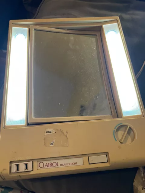 Espejo de maquillaje iluminado fiel a la luz modelo LM-7 doble cara