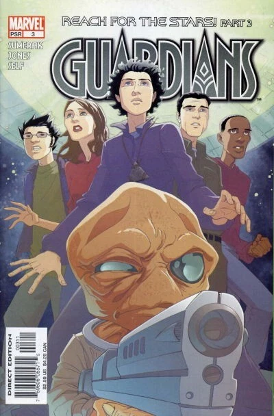 Guardians #3 Marvel Comics Oct 2004 (VFNM 9.0 or better Stock Photo)