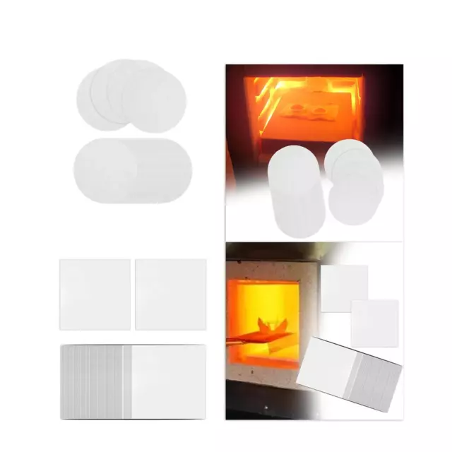 Microwave Kiln Paper DIY Fusing Glass Jewelry Furnace High Temperature