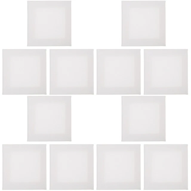 12 piezas lienzo pintura de agua pintura al óleo lienzo tablero