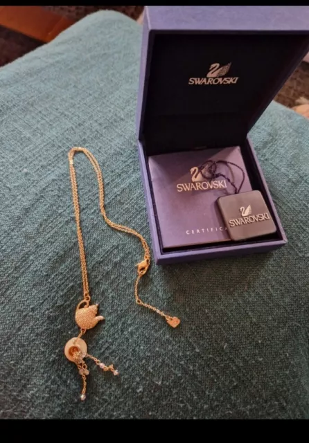 NEW LIMITED EDITION Gold swarovski Disney alice in wonderland