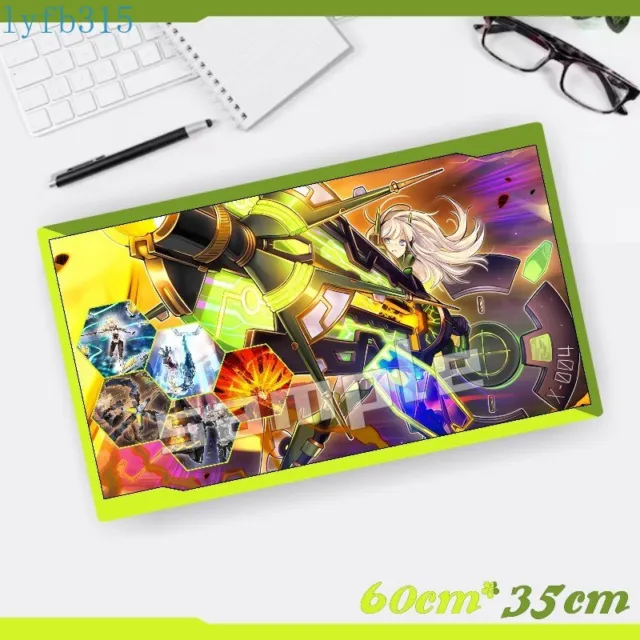 Yu-Gi-Oh! Anime Sky Striker Ace Mouse Pad Desk Card Pad Game Playmat 35x60cm #C