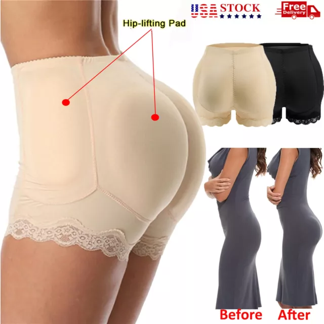 Womens Buttock Padded Underwear Hip Enhancer Shaper FAKE ASS Butt
