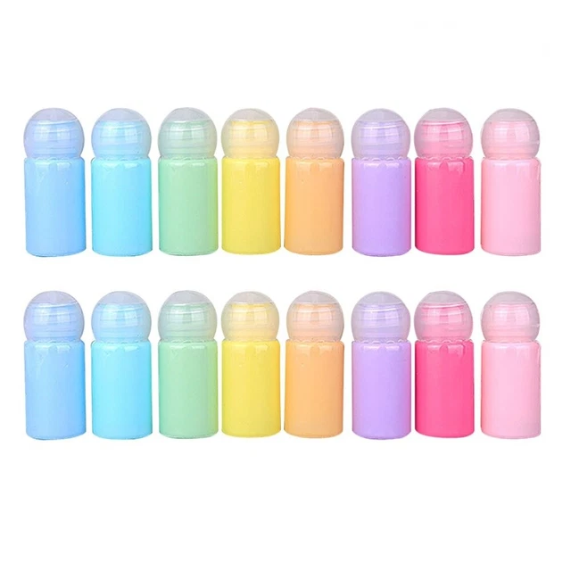 16 tubos de champú botella de loción recipiente desechable recipiente de plástico contenedor