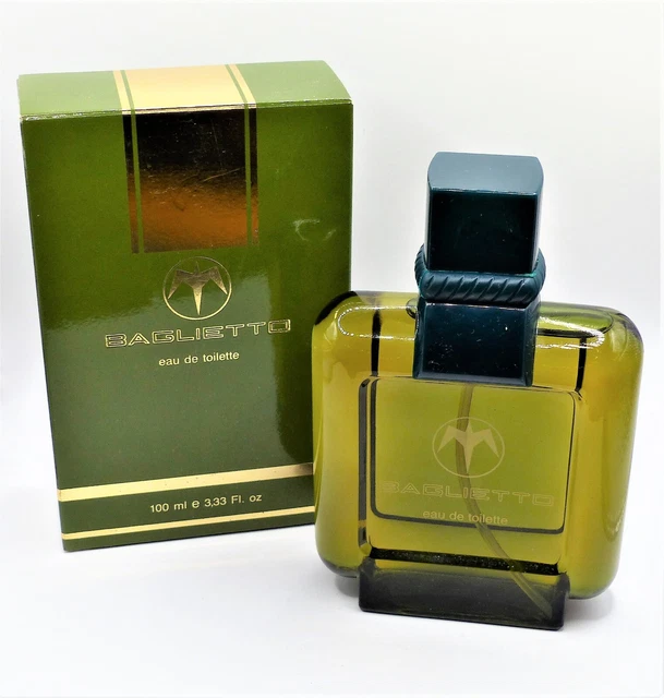 Baglietto Pour Homme 100 Ml Eau De Toilette Edt Spray Men Vintage Rare *Neu!