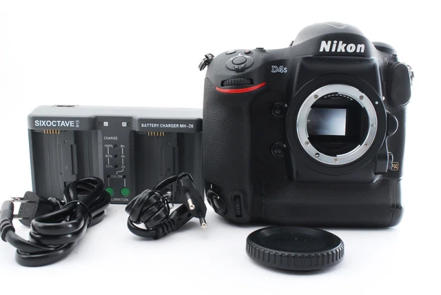 [Near Mint] Nikon D4s 16.2MP Digital Camera Body Shutter Count: 449731