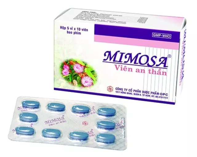 08 Boxes of 400 Mimosa Tablets Natural Sedative Effective Herbal Sleeping Pills