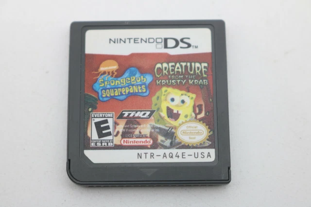 SPONGEBOB SQUAREPANTS: CREATURE from the Krusty Krab (Nintendo DS) $14.