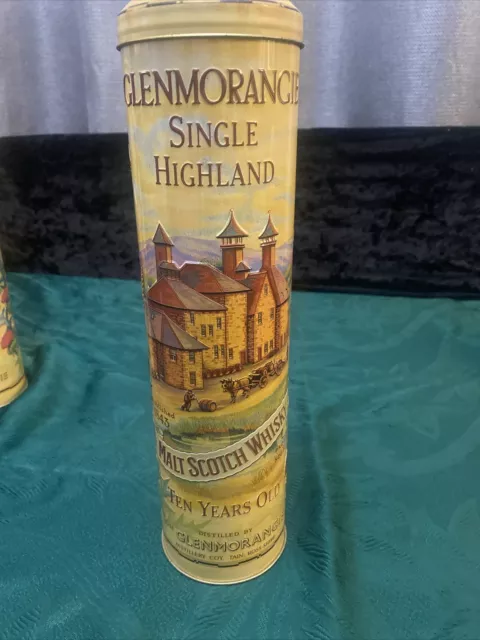 Glenmorangie Single Highland Malt Scotch Whisky Ten Years Tin