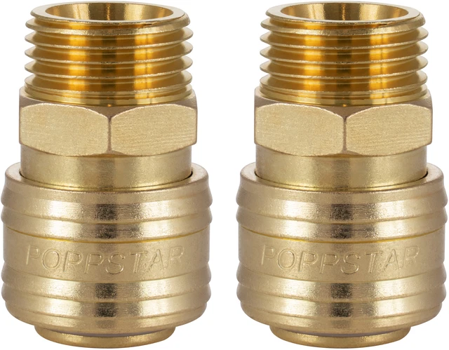 NPT 3/8" NPT Beifenl - Coupleur Tracteur ISO7241-1A Avec Capuchon