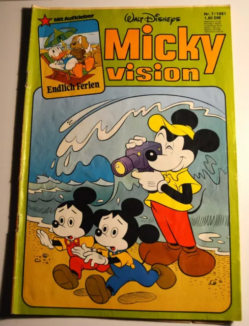 Micky Vision Nr. 7 / 1981