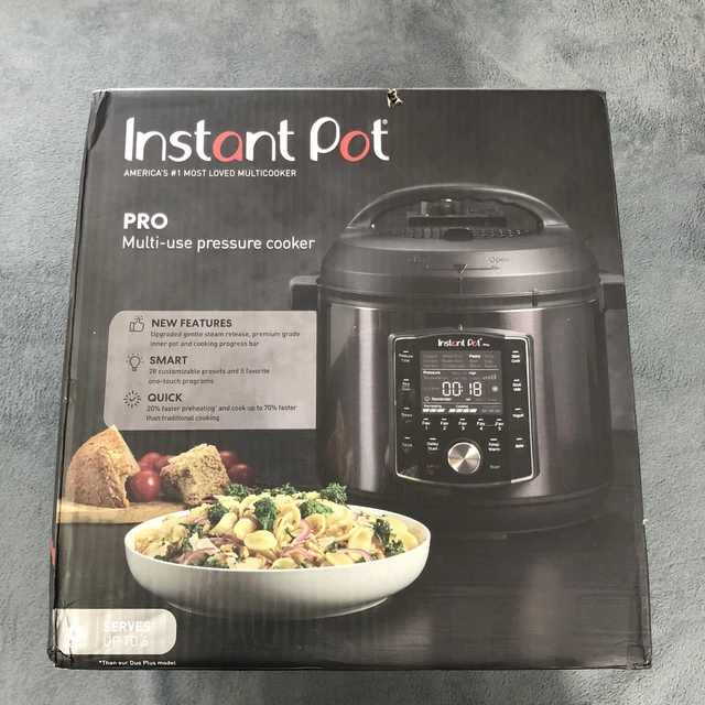 INSTANT POT PRO 101 MultiUse Pressure Cooker 6 Quart New With Box