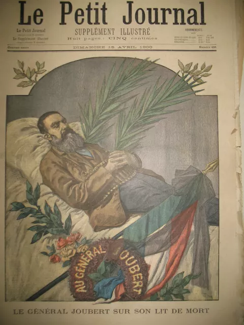 Transvaal Boer General Joubert Expo Universelle Etats-Unis Le Petit Journal 1900