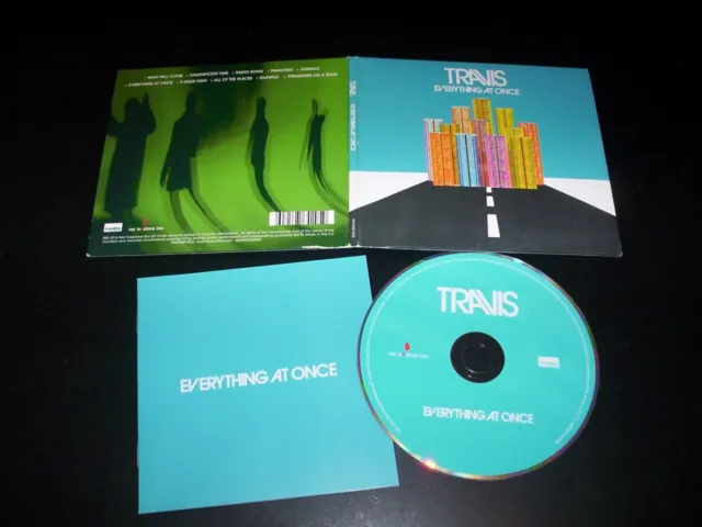 Travis – Everything At Once CD digipak Red Telephone Box