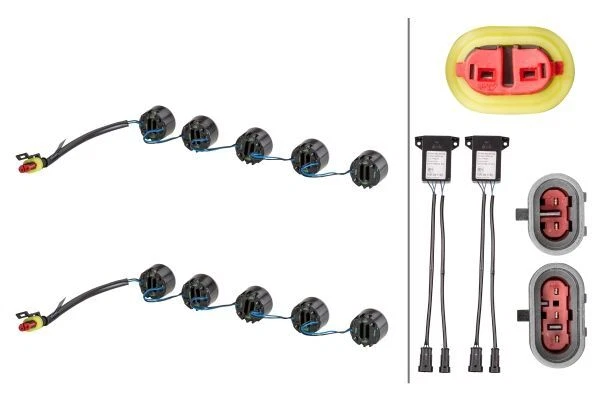 Set luci diurne Hella luci diurne 2Pt010458-701