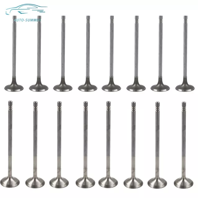 16pcs Intake&Exhaust Valves For 2008/2009/2010 Mini Cooper 1.6L 11347547187