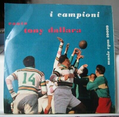 Glp-5-I Campioni Canta Tony Dallara-Music-Epm 10099-Vinile 7'' 45 Rmp Ep-1958