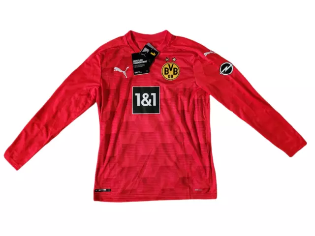 Puma BVB Borussia Dortmund Trikot Torwart 2020/21 Kinder Größe 152 164 176