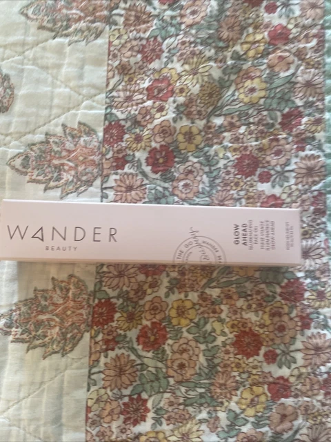 WANDER Beauty Glow Ahead Illuminating Face Oil 25ml /0.84oz Full Size New Sealed