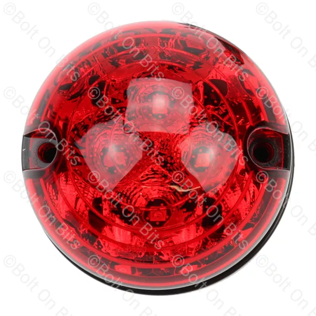 RDX LED Rear Stop/Tail Light/lamp LandRover Defender 90/110 Series 73mm 12v 24v 2