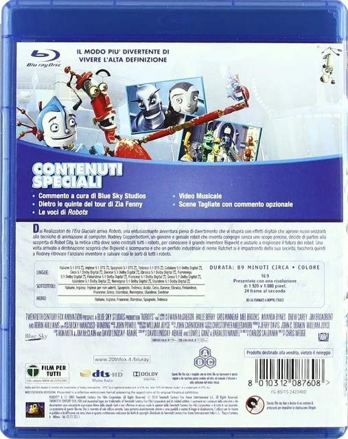 ROBOTS (DVD) CHRIS Wedge £9.43 - PicClick UK