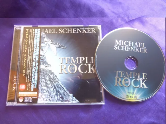 Michael Schenker  Temple of Rock CD Japon avec OBI & titre bonus Pete Way