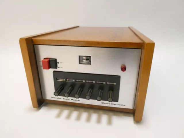 Sintonizzatore Monitor Audio Tv Di Motion Electronics Vintage Non Testato In Ottime Condizioni