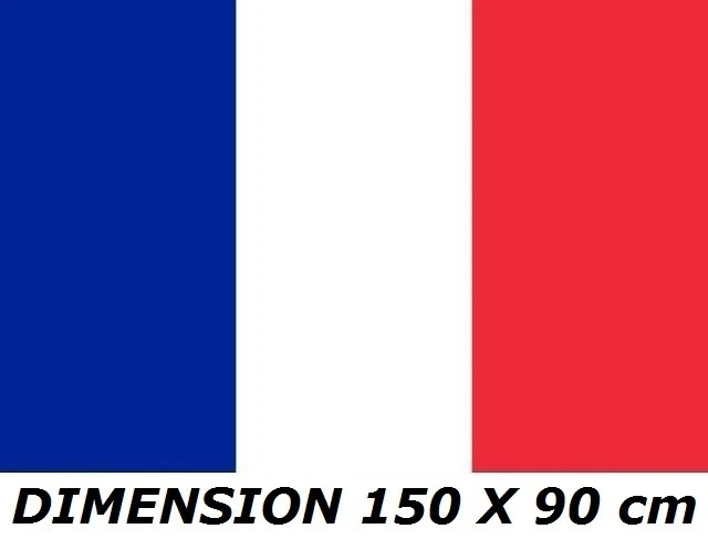 MYMERCERIE 3 mètres de Ruban Drapeau Francais Bleu/Blanc/Rouge - Taille 10mm